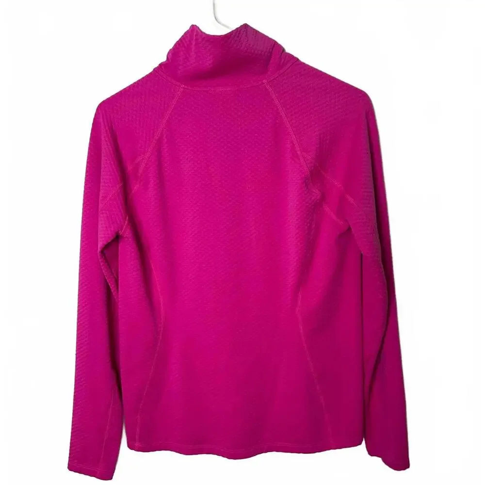 The North Face Pink Waffle Quarter Zip - M - Picture 5 of 8